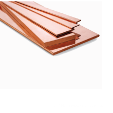 99.99% Pure and High Conductivity Copper Bar Flat Copper Busbar